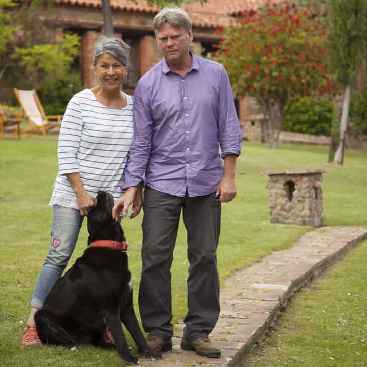 Mónica y Peter Jan
