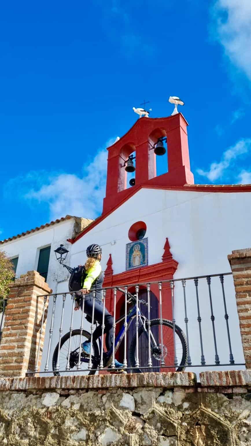 Kaart van route Molino Río Alájar – Jabugo
